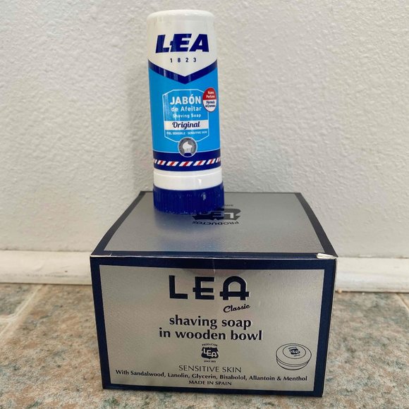 LEA Shaving Soap Set (men) - Picture 1 of 2